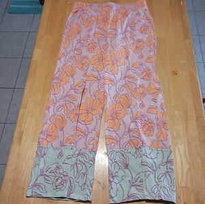 Pact Staycation Lounge Pant Medium 100% Organic Cotton EUC